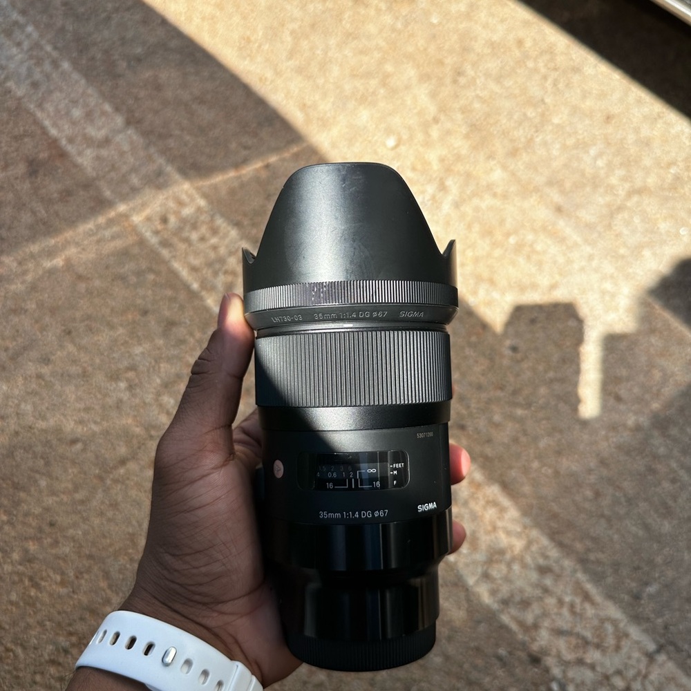 Sigma 35mm F/1.4 Art Lens Sony E-Mount
